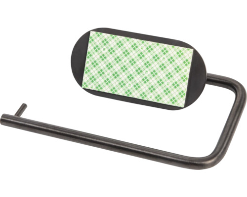 Handdukshållare för väggmontering med självhäftande yta