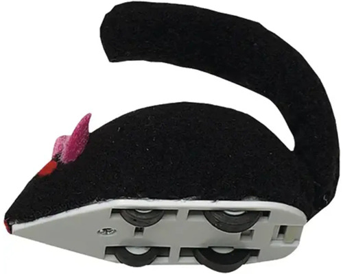 Leksaksråtta för katter med hjul