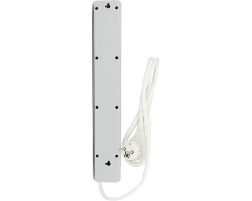 Grenuttag med kontakt och fästhål för väggmontering