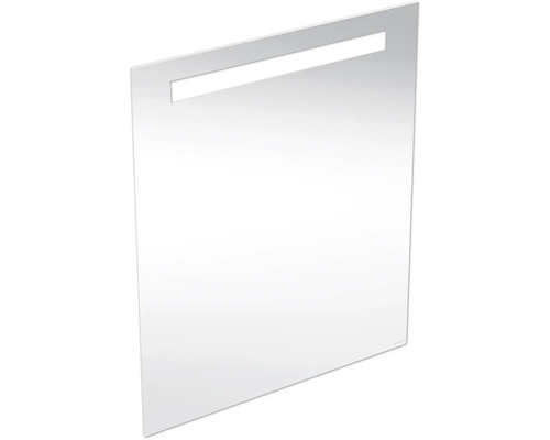 Spegel med belysning IFÖ Option basic square silver 60x70 cm varmvit IP44 LED 8942084