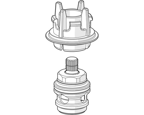 Reservdel för kranutloppsventil