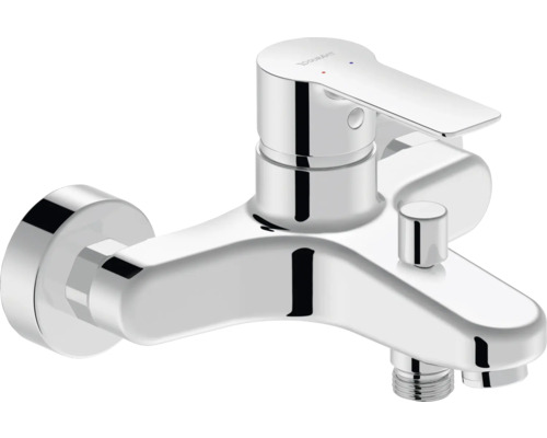 Badkarsblandare DURAVIT A.1 krom blank rund