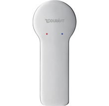 Duravit-logotyp på en diskbänksblandare