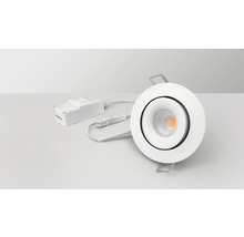 Takmonterad spotlight med LED-teknik och anslutningsenhet