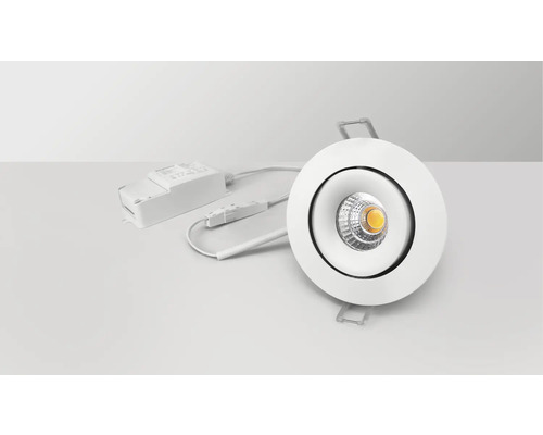 Takmonterad spotlight med LED och drivrutin
