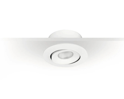 Infälld takspotlight med vridbar spot