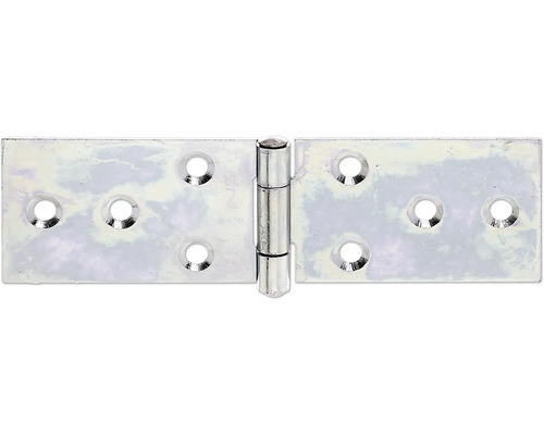 Ledgångjärn KAISERTHAL 120x32x1,5mm sendzimirförzinkad Gångjärn av metall med fästhål