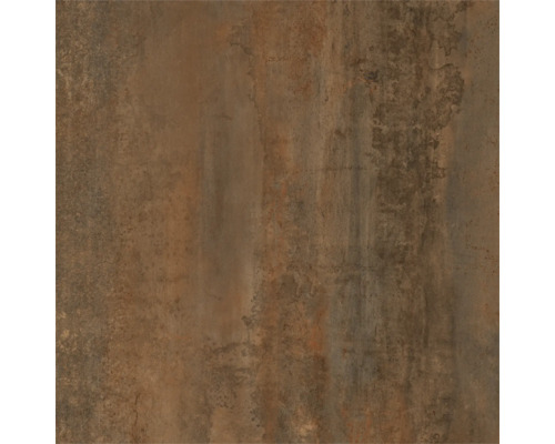 Klinker MIRAVA Glasgow rust brun rost matt 60x60x0,8 cm