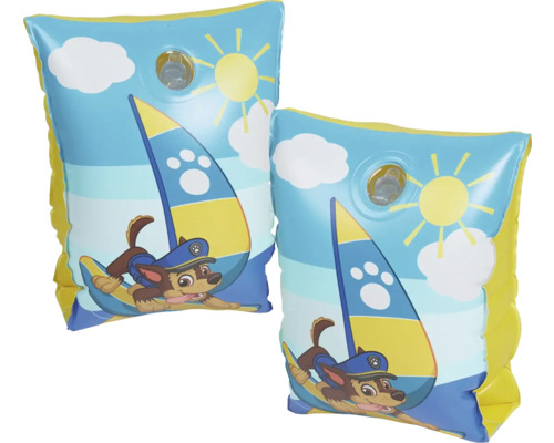 Två armpuffar med Paw Patrol-motiv för barn