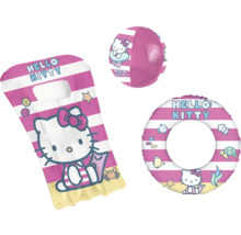Hello Kitty luftmadrass, boll och badring för poolen