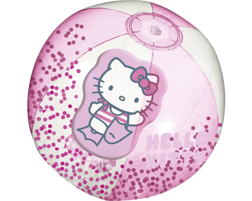 Badboll HAPPY PEOPLE Hello Kitty med glitter Ø29cm