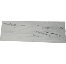 Väggtegel KLIMEX vit keramik UltraStrong marble white 14x52 cm