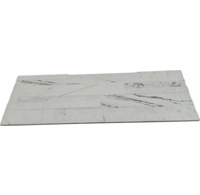Väggtegel KLIMEX vit keramik UltraStrong marble white 14x52 cm