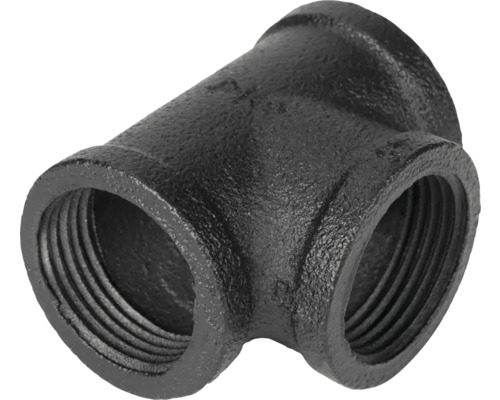 T-rör av gjutjärn med invändig gänga