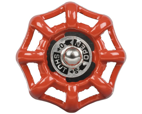 Avstängningsventil med öppen- och stängdsymbol