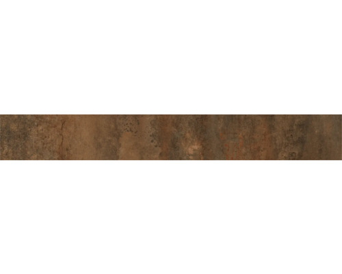 Sockel MIRAVA Glasgow rust brun rost 8x60 cm A4 R10B