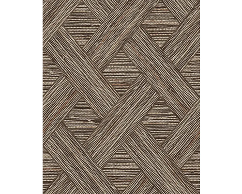 Tapet Cross Crasscloth brun 10,05x0,52m