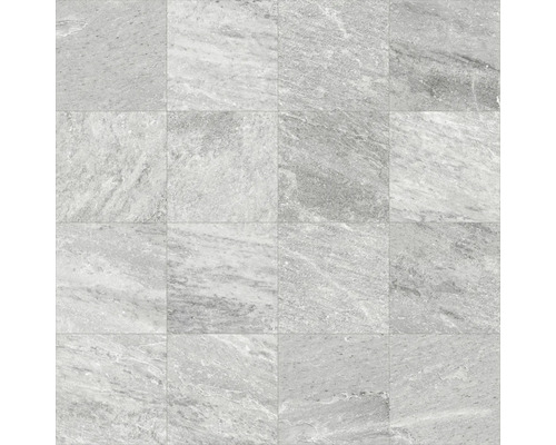 Kakel med stenutseende, kvadratiskt arrangerade
