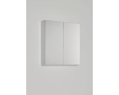 Spegelskåp HAFA Go basic vit matt mjukstängning 60x65 cm
