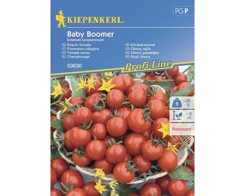 Tomatfrön KIEPENKERL Körsbärstomat Baby Boomer F1