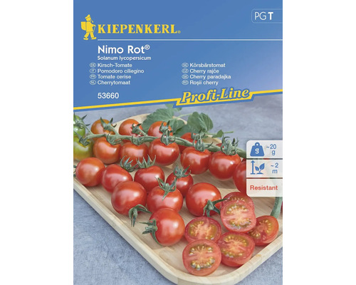 Tomatfrön KIEPENKERL Körsbärstomat Nimo Rot®