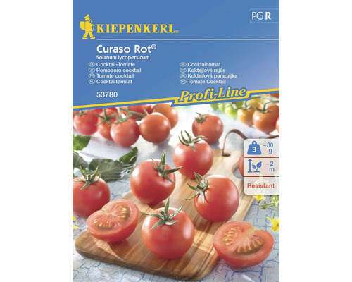 Tomatfröer KIEPENKERL cocktailtomat Curaso Rot® Aranca F1