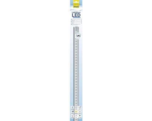 Akvariebelysning TETRA LightWave Set 430 inkl. nätanslutning och adapter 12W längd 43-49cm Tetra Företagslogotyp. LED-akvarielampa