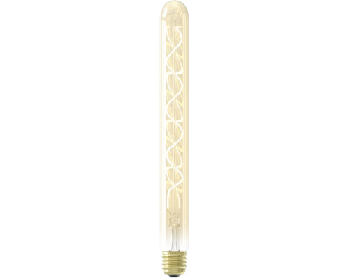 Rörformad LED lampa med spiralformad glödtråd