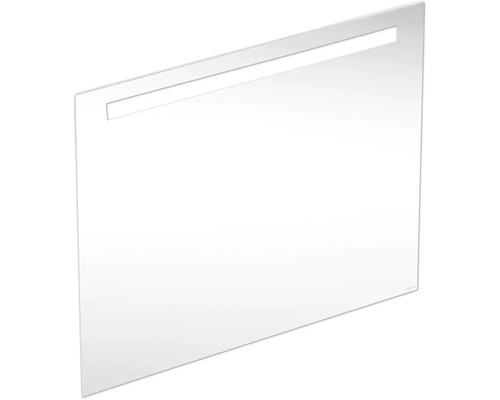 Spegel med belysning IFÖ Option basic square silver 90x70 cm varmvit IP44 LED 8942087