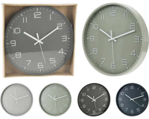 Väggklocka med urtavla