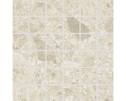 Mosaik Ceppo di Gré beige matt 30x30 cm