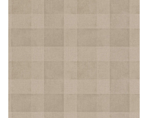 Tapet A.S CRÉATION Rutig beige 10,05x0,53m