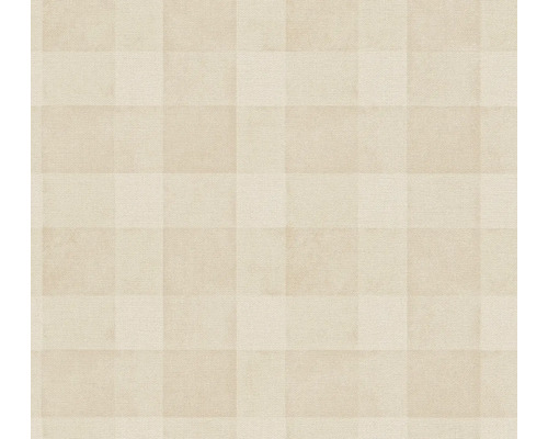 Tapet A.S CRÉATION Rutig créme 10,05x0,53m