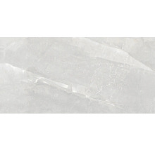 Ljus keramisk platta med marmorutseende