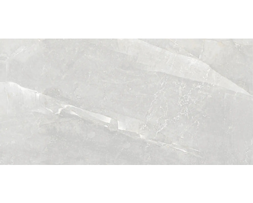 Ljus keramisk platta med marmorutseende