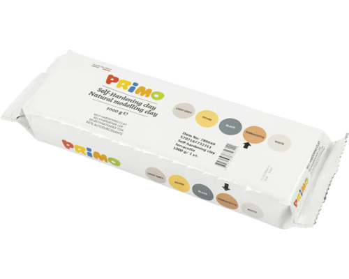 PRIMO naturlig modellera, självhärdande, 1000 gram