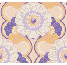 Tapet A.S. CRÉATION Retro blom lila 10,05x0,53m