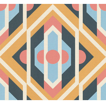 Tapet A.S. CRÉATION Retro ornament blå 10,05x0,53m