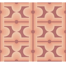 Tapet med geometriskt retromönster