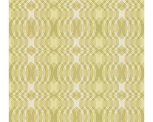 Tapet A.S. CRÉATION Geometrisk grön 10,05x0,53m
