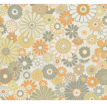 Tapet A.S. CRÉATION Retro blom grön 10,05x0,53m