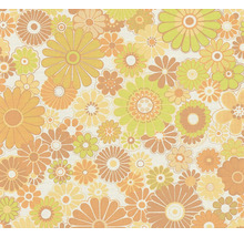 Tapet A.S. CRÉATION Retro blom grön 10,05x0,53m