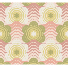 Tapet A.S. CRÉATION Retro blom rosa 10,05x0,53m