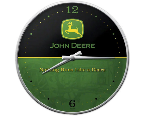 Väggklocka John Deere Logo 31