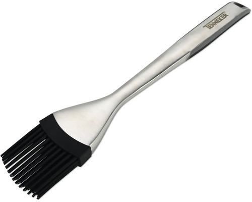Tenneker grillpensel i rostfritt stål med silikonborst