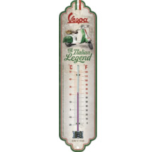 Dekorativ Vespa termometer med Celsius och Fahrenheit skala