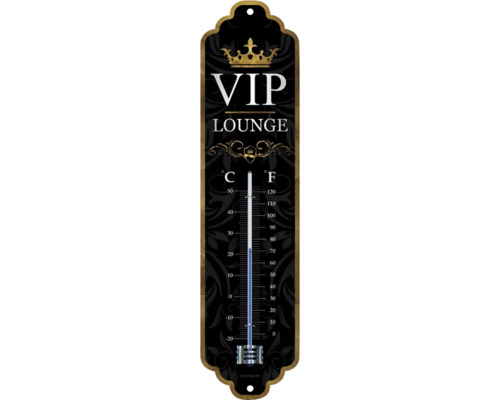 Termometer NOSTALGIC ART VIP Lounge svart