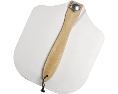 Pizzaspade med trähandtag och metallelement