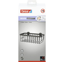 Tesa Moon Graphite duschhylla för väggmontering