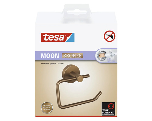 Tesa Moon toalettpappershållare brons i kartong